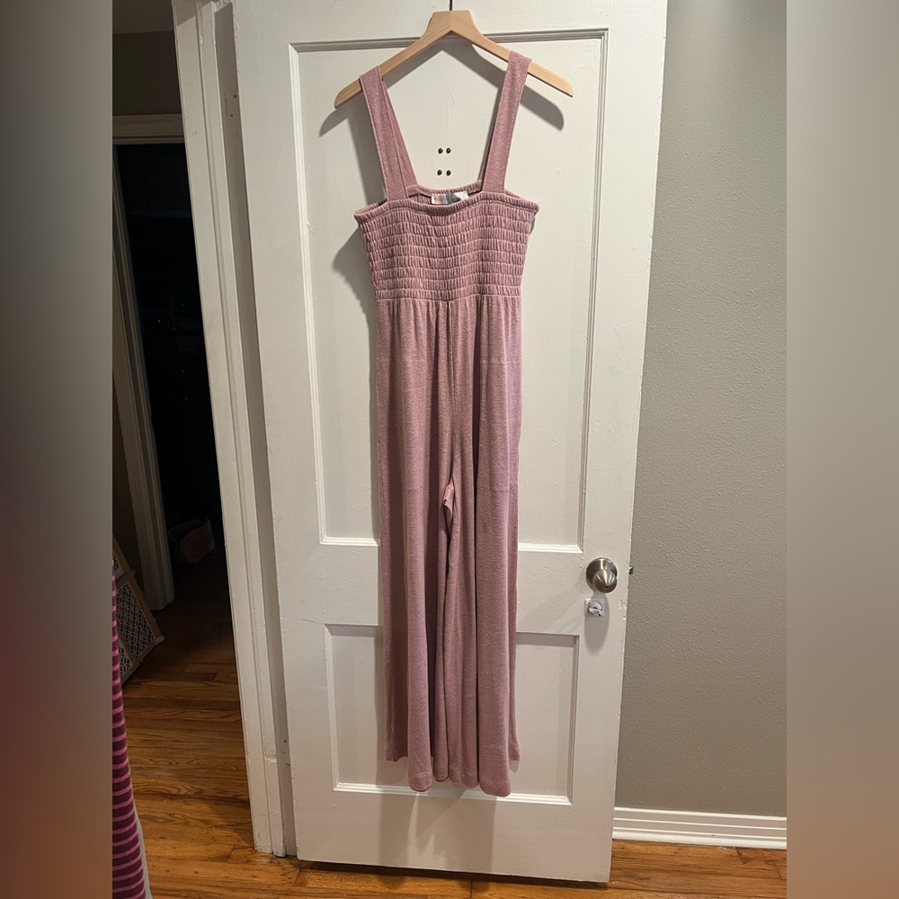 Free People Wide Leg Romper Size M NWT
